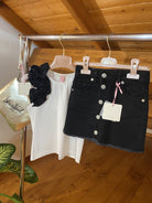 Minigonna Jeans con bottoni frontali Vicolo Bambina ANNI 4, 6