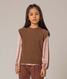 Gilet Bambina Vicolo Girl con spalline ANNI 6,12