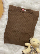 Gilet Bambina Vicolo Girl con spalline ANNI 6,12