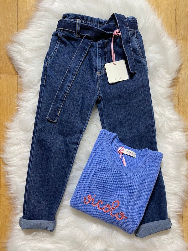 Jeans Bambina Vicolo Girl ANNI 10 ,12