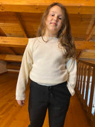 Maglioncino per Bambina Vicolo Girl a coste con alette sulla spalla Anni 6