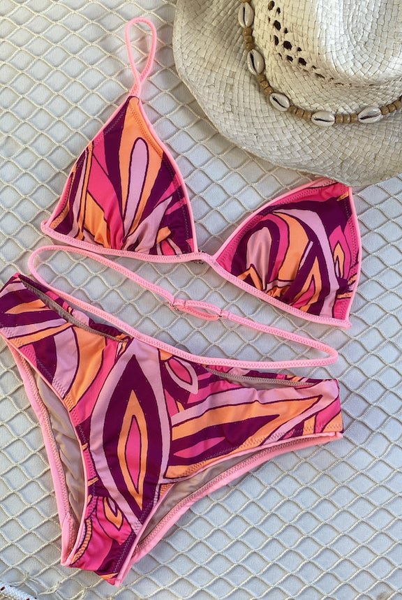 Bikini Triangolo e slip retrò Wet Me Fui Taglia M