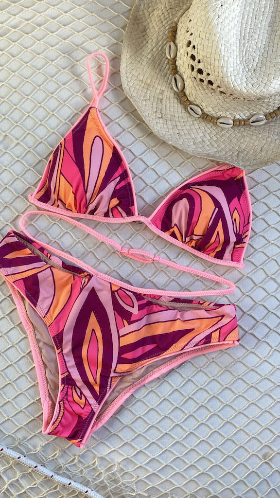 Bikini Triangolo e slip retrò Wet  Me Fui Taglia M