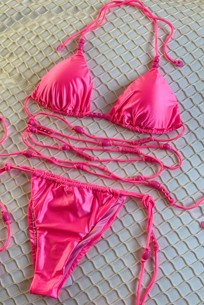 Bikini Triangolo e slip regolabile Glow Up Me Fui TAGLIA M & L