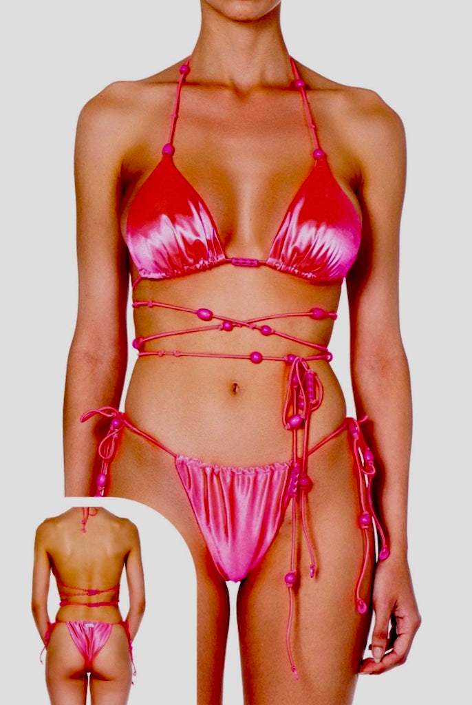 Bikini Triangolo e slip regolabile Glow Up Me Fui TAGLIA M & L