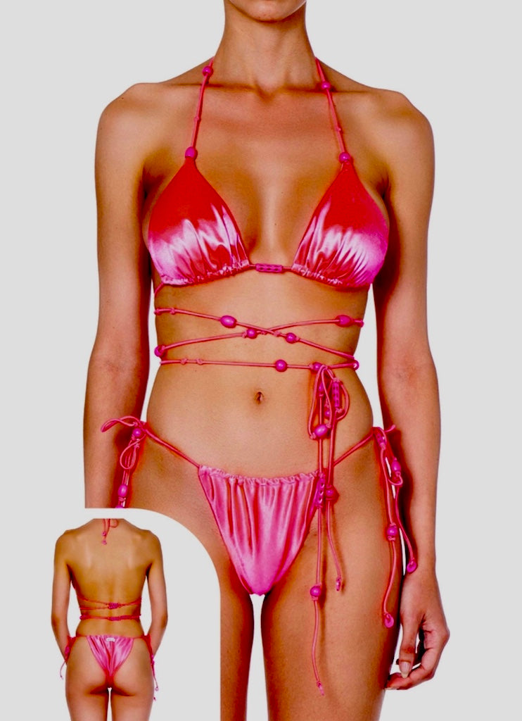Bikini Triangolo e slip regolabile Glow Up Me Fui TAGLIA M & L