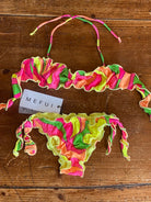 Bikini Bimba Fascia frou frou e slip nodi regolabile Wet Me Fui ANNI 4