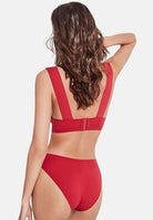 Top bikini Gisela senza ferretto  con imbottitura estraibile taglio laser