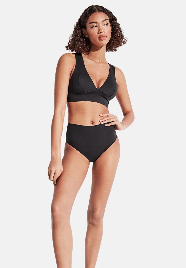 Slip bikini Gisela a vita alta  taglio laser Taglia M