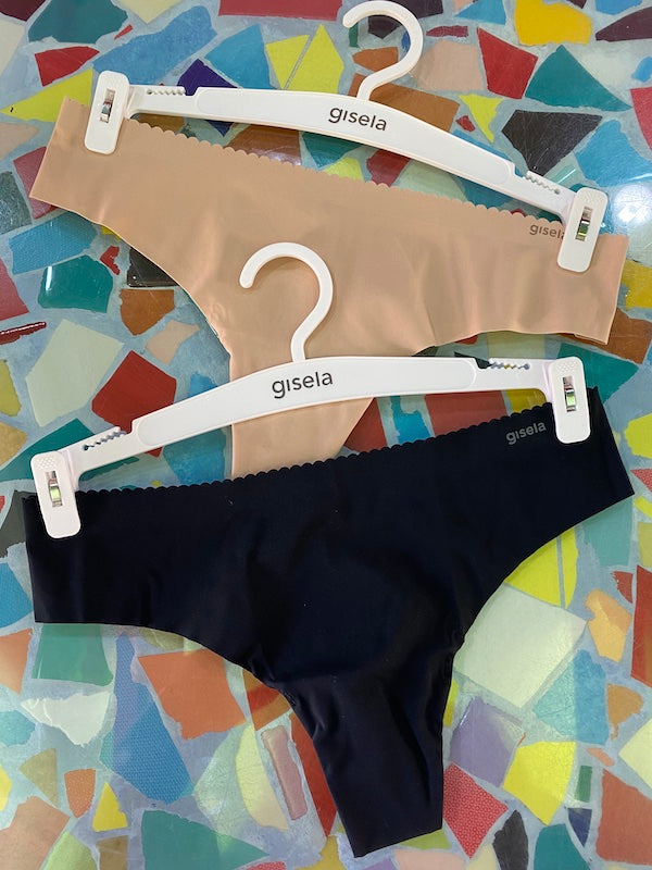 Slip Brasiliana in microfibra Gisela Intimates cuciture laser