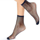 Calzino a rete Nero Oroblù