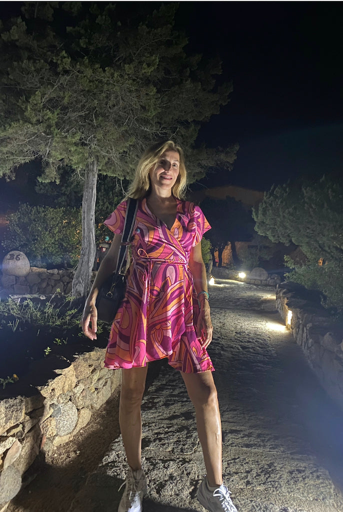 Vestito Corto Wet Me Fui Taglia S