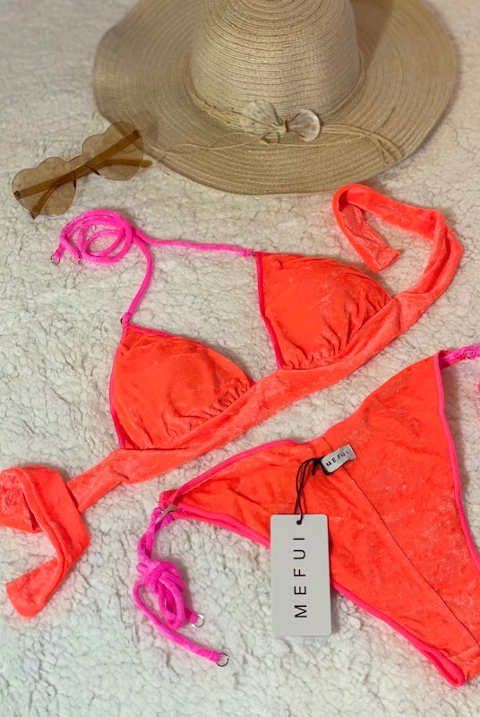 Bikini triangolo slip americano regolabile Glitch Me Fui TAGLIA M & LG