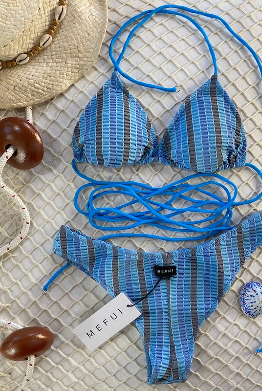 Bikini triangolo e slip fisso Shirting Me Fui