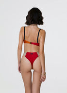 Bikini top e slip brasiliano Guarda Pampa Me Fui TAGLIA S & M