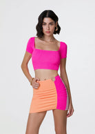 Crop Top Tooled Me Fui Taglia M