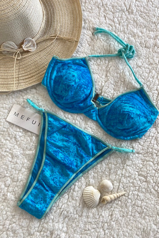 Bikini Reggiseno e Slip Brasiliano Regolabile Glitch Me Fui TAGLIA M & L