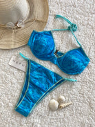 Bikini Reggiseno e Slip Brasiliano Regolabile Glitch Me Fui TAGLIA M & L