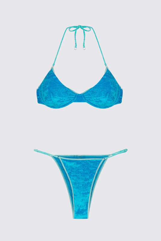 Bikini Reggiseno e Slip Brasiliano Regolabile Glitch Me Fui TAGLIA M & L