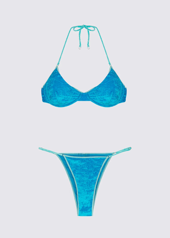 Bikini Reggiseno e Slip Brasiliano Regolabile Glitch Me Fui TAGLIA M & L