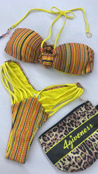 4GIVENESS Bikini Fascia e Slip Karo girl TAGLIA MIX