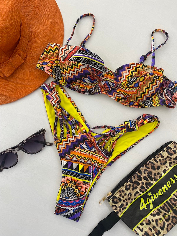 Bikini balconcino e slip ghana glass 4giveness TAGLIA L