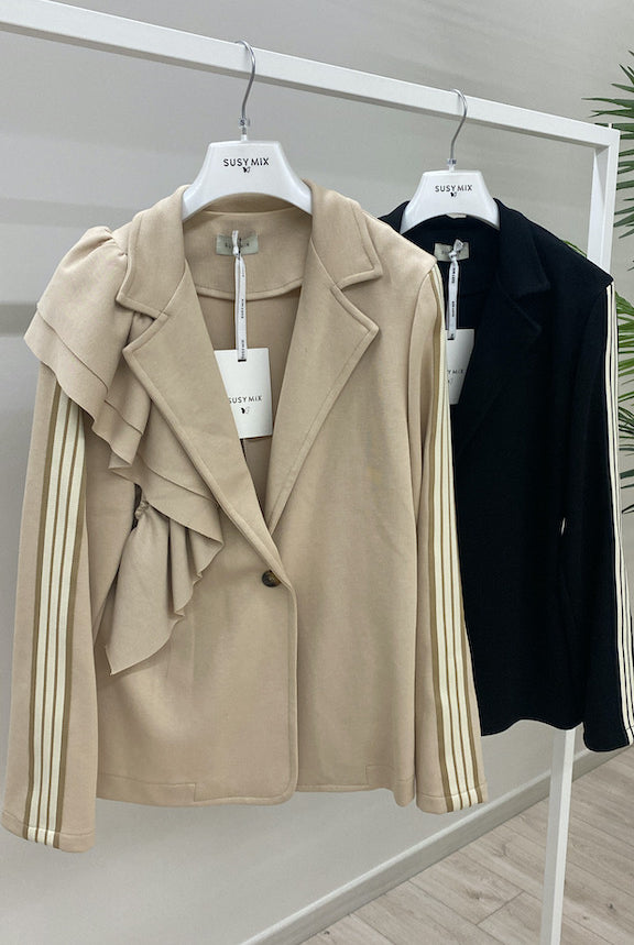 Blazer Susy Mix con Rouges e Banda Laterale