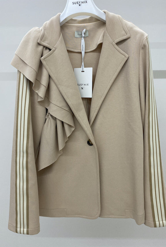 Blazer Susy Mix con Rouges e Banda Laterale