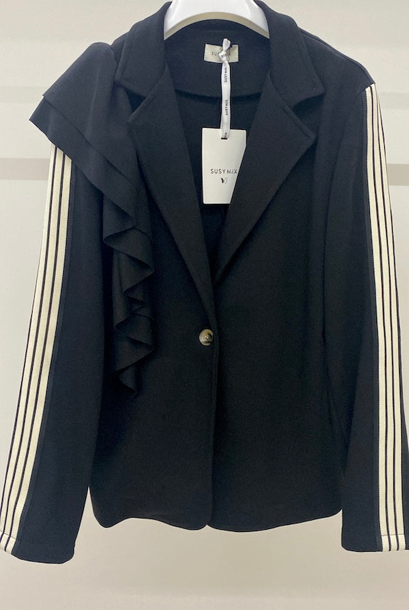 Blazer Susy Mix con Rouges e Banda Laterale