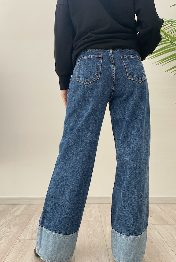 Jeans Gamba Larga Susy Mix