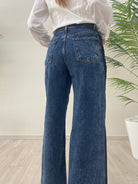 Jeans Palazzo Banda Laterale Susy Mix