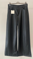 Pantalone Palazzo Effetto Pelle Vicolo