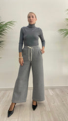 Pantalone Ampio in  Felpa Vicolo