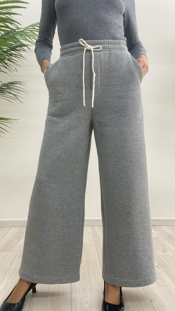 Pantalone Ampio in  Felpa Vicolo