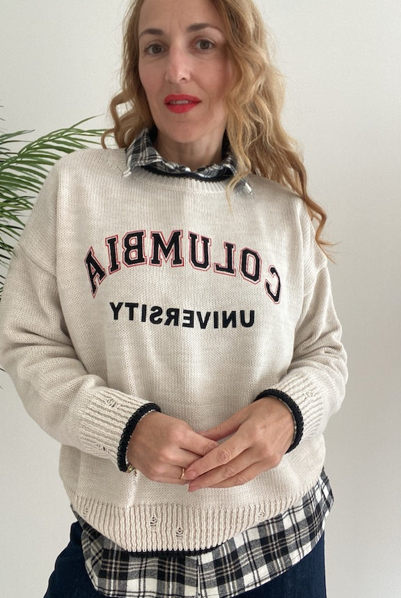 Maglioncino Susy Mix Harvard University e Columbia University