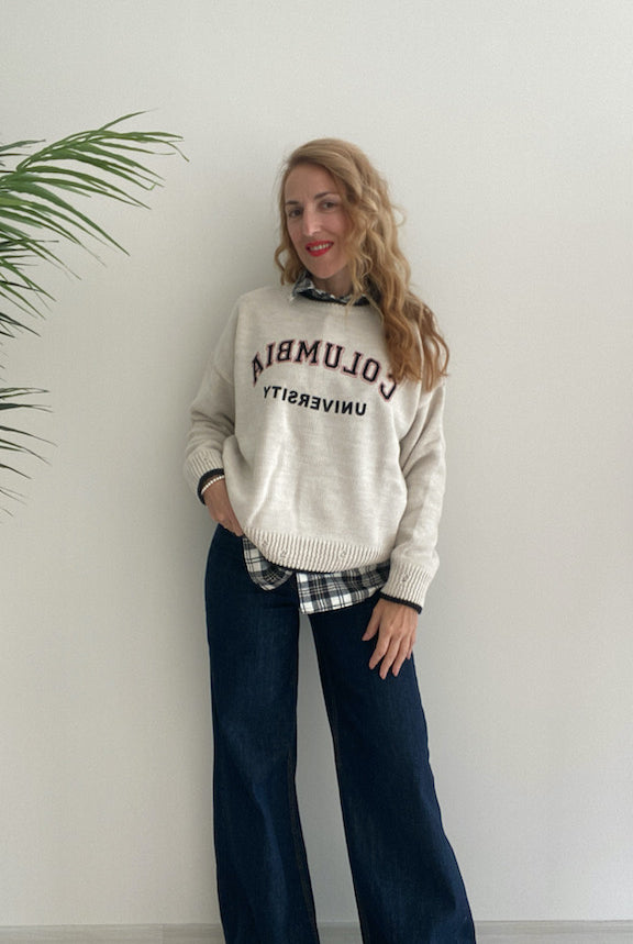 Maglioncino Susy Mix Harvard University e Columbia University