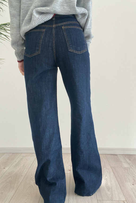 Jeans Gamba Larga Susy Mix