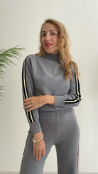 Maglioncino Lupetto con Bande Susy Mix