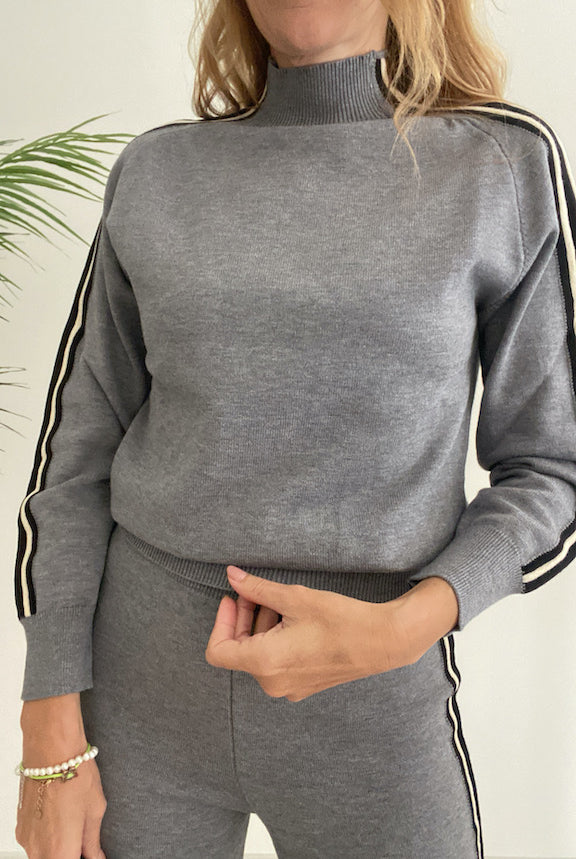 Maglioncino Lupetto con Bande Susy Mix