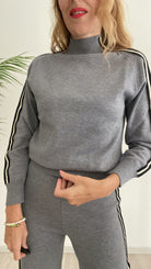 Maglioncino Lupetto con Bande Susy Mix