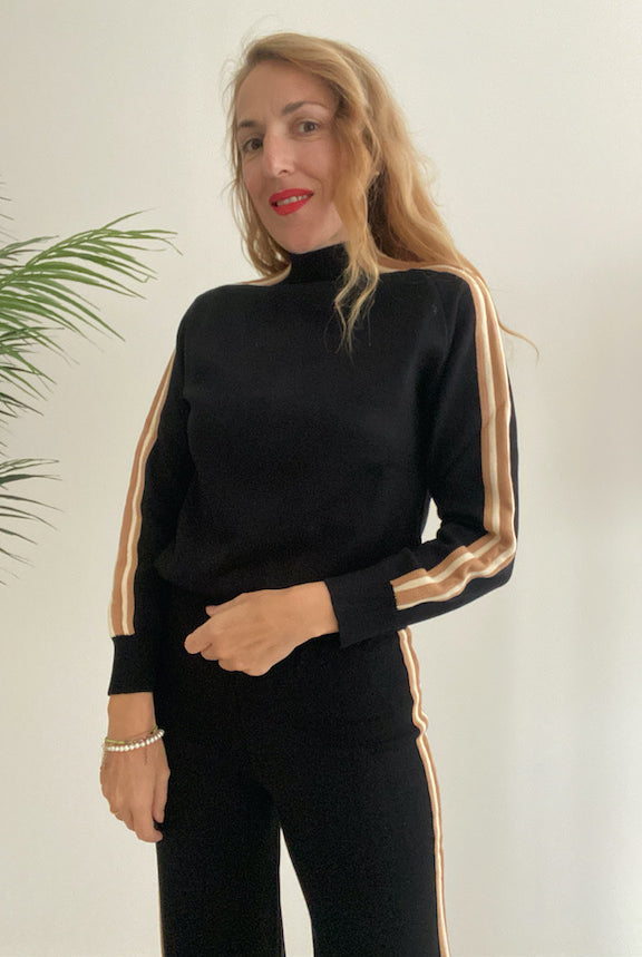 Maglioncino Lupetto con Bande Susy Mix