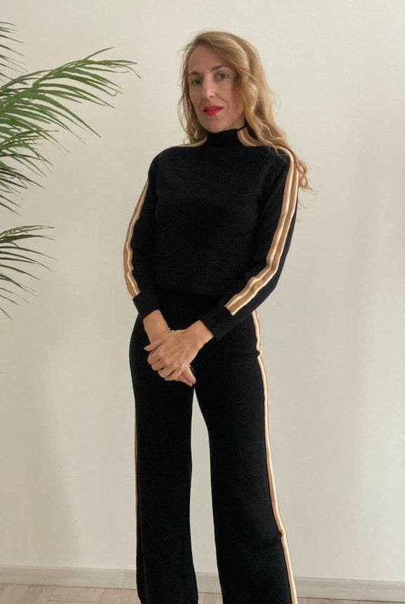 Maglioncino Lupetto con Bande Susy Mix