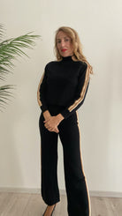 Maglioncino Lupetto con Bande Susy Mix