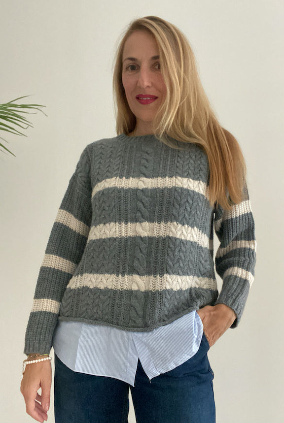 Pullover Righe Susy Mix