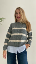 Pullover Righe Susy Mix