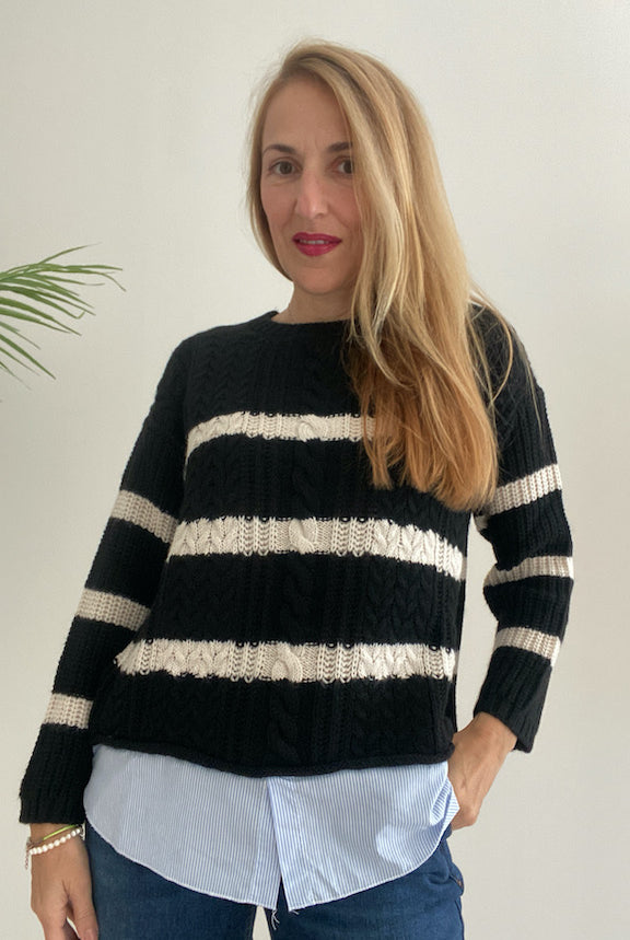 Pullover Righe Susy Mix
