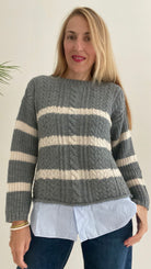 Pullover Righe Susy Mix