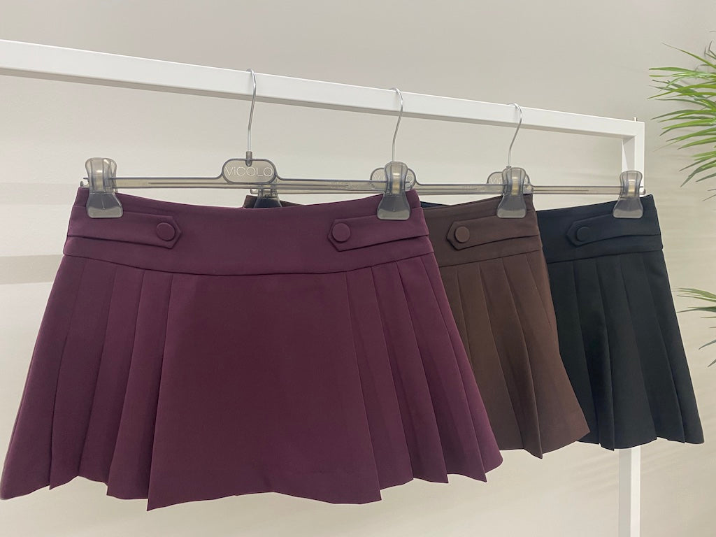 Gonna a Pieghe Vicolo