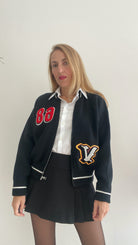 Cardigan con Patch VICOLO