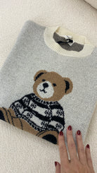 Pull Con Orsetto Ricamato VICOLO